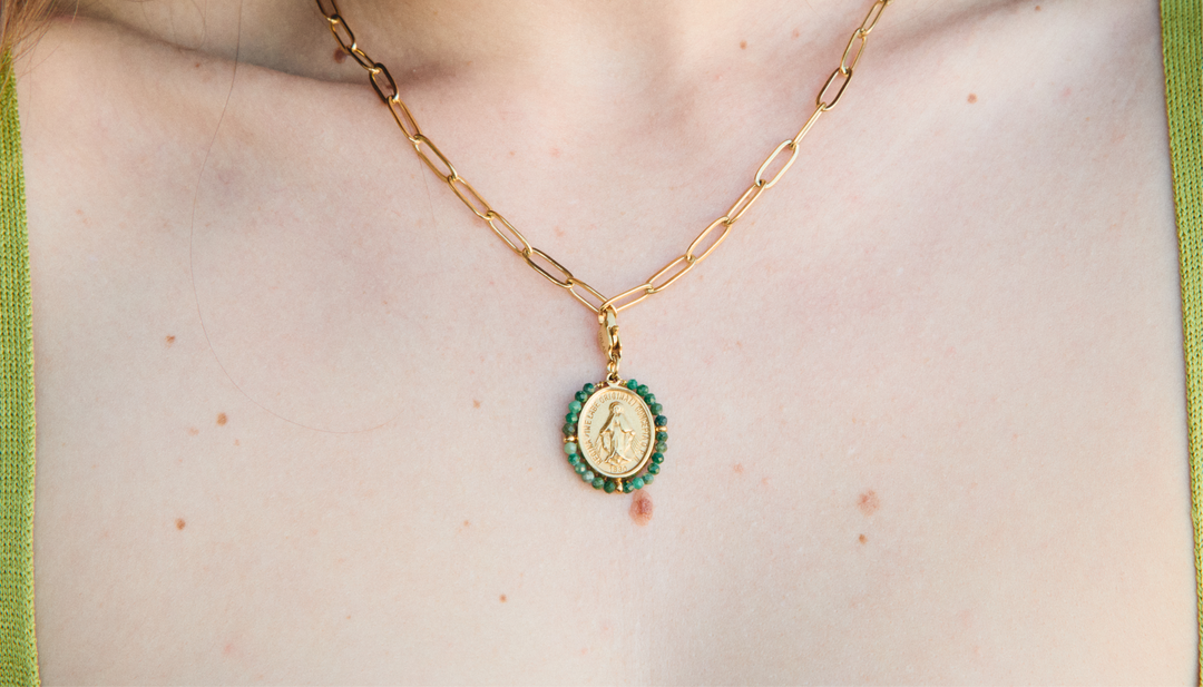 Coin pendant charms