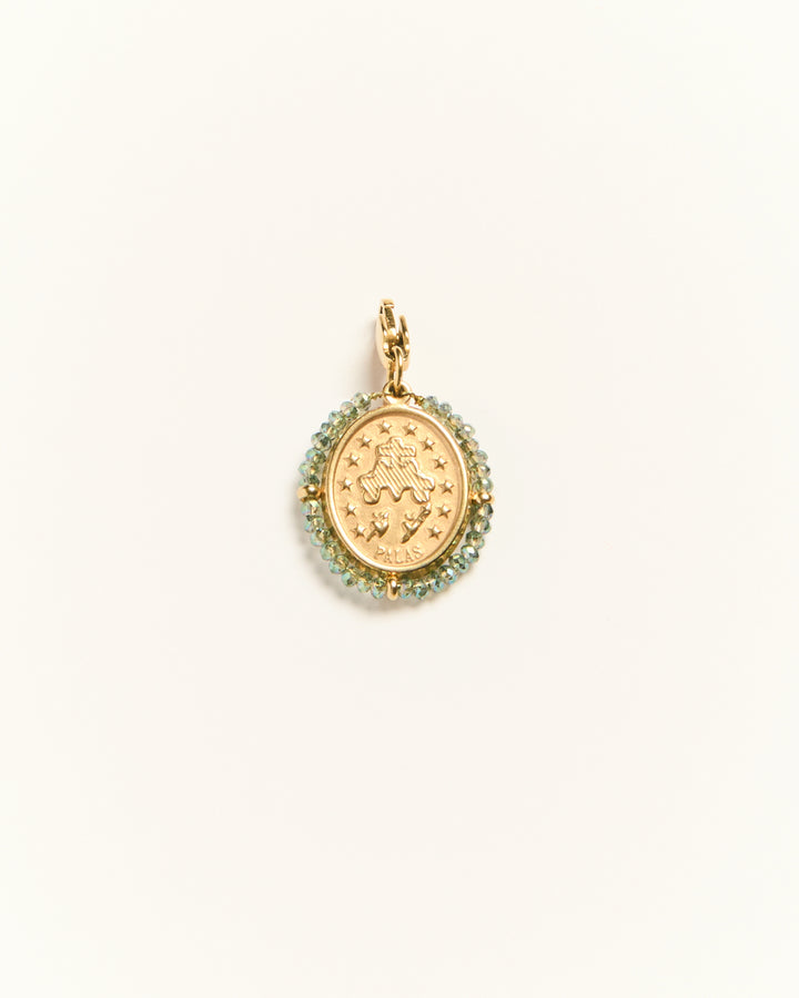 Santa Maria - Charm Shiny Light Blue - Palas