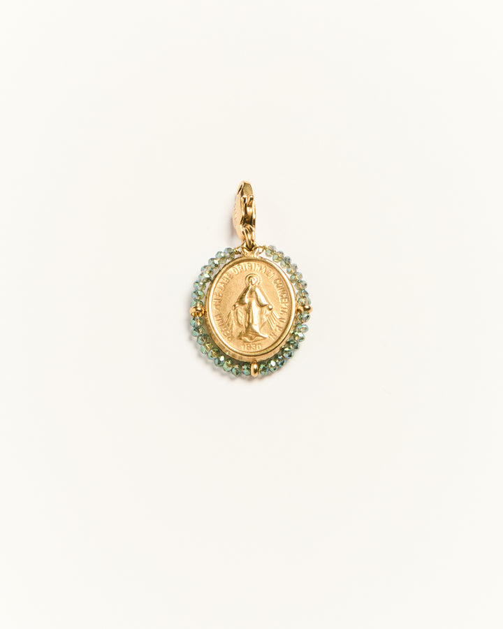 Santa Maria - Charm Shiny Light Blue - Palas