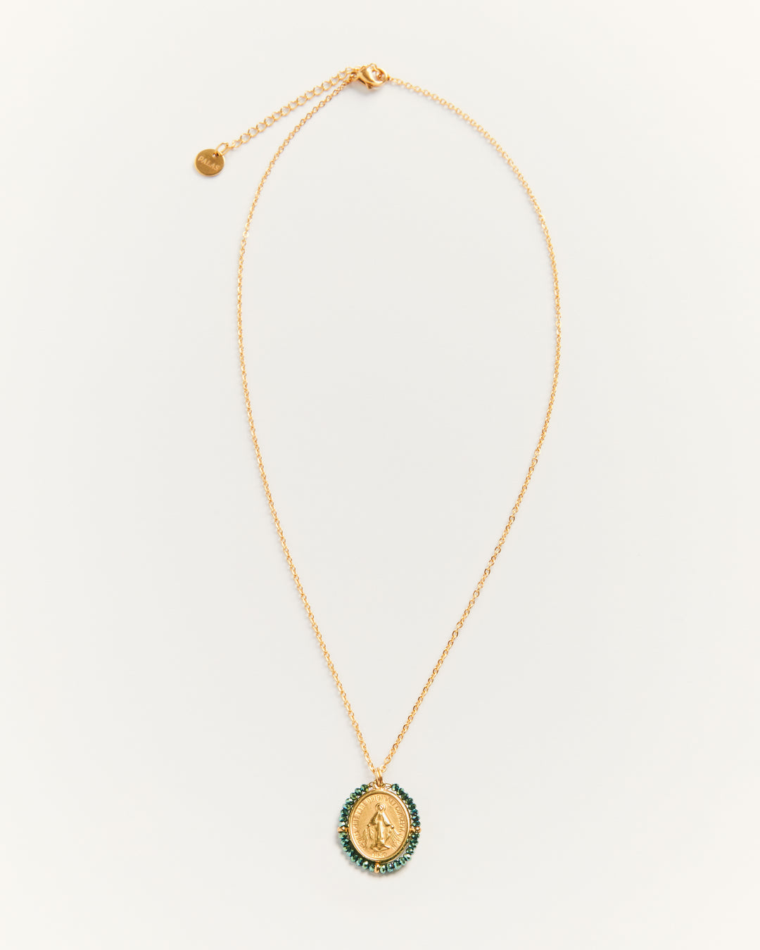 Santa Maria - Necklace Shiny Azul - Palas