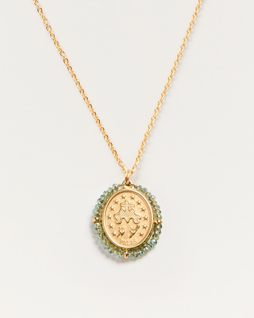Santa Maria - Necklace Shiny Light Blue - Palas