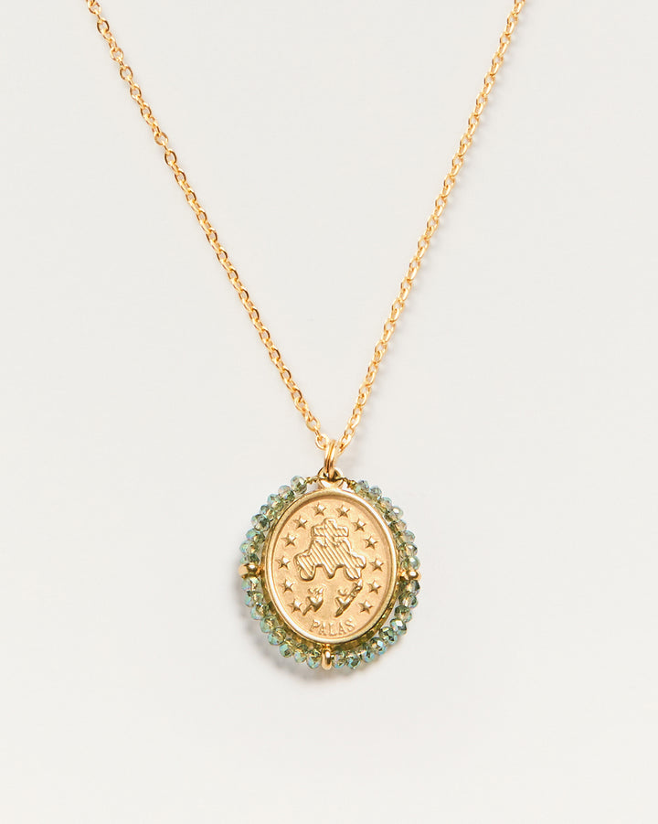 Santa Maria - Necklace Shiny Light Blue - Palas
