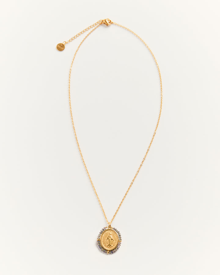 Santa Maria - Necklace Shiny Purple - Palas