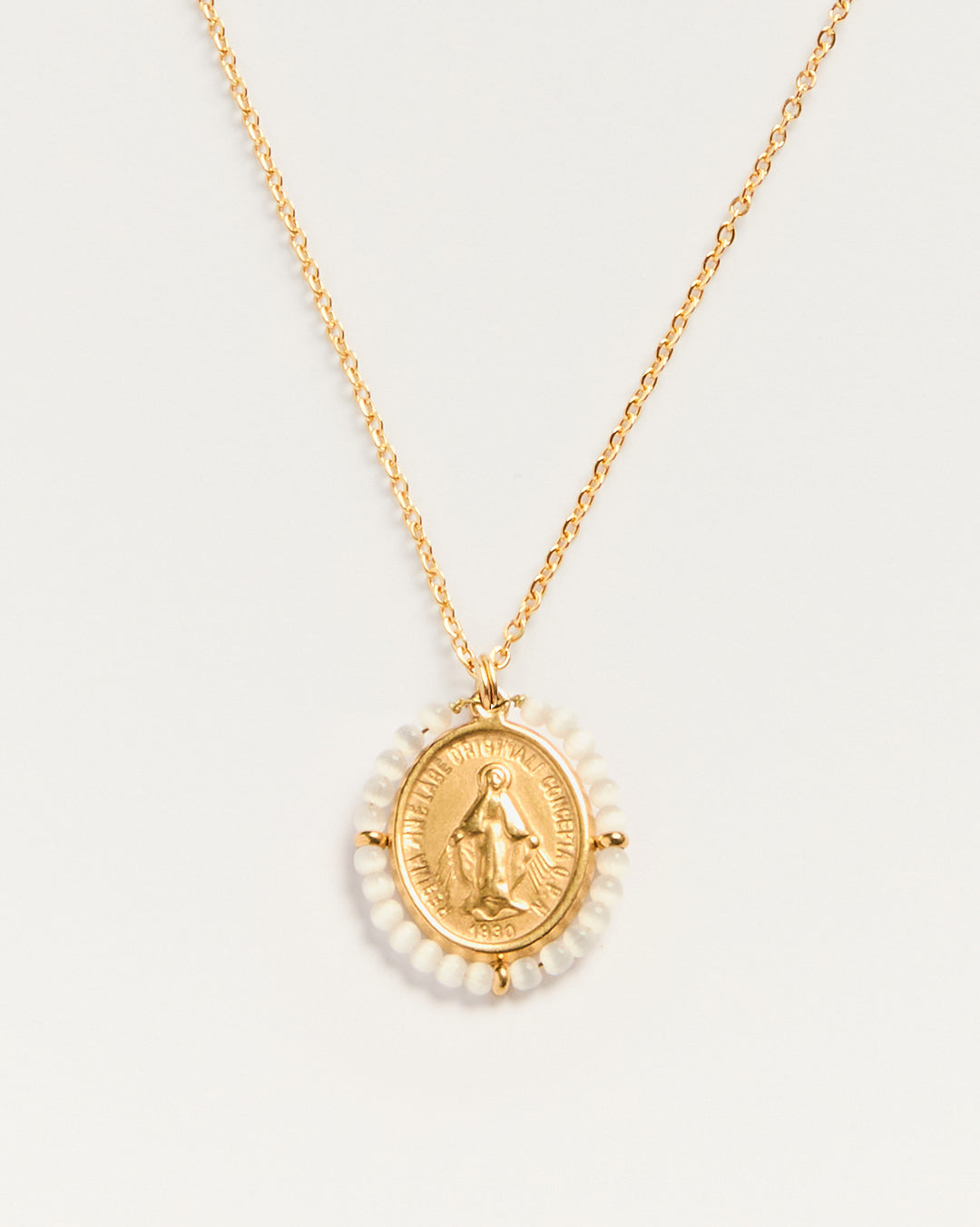 Santa Maria Precious - Necklace White - Palas