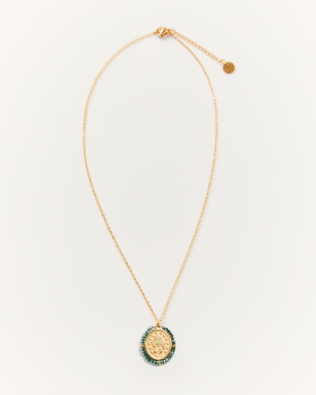 Santa Maria - Necklace Shiny Azul - Palas