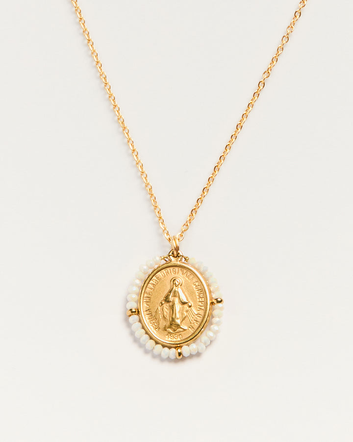 Jewellery pouch &amp; Santa Maria Necklace - Set - Palas