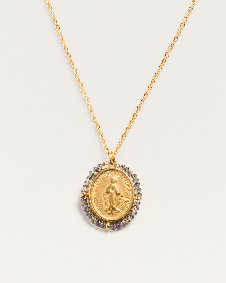 Santa Maria - Necklace Shiny Purple - Palas