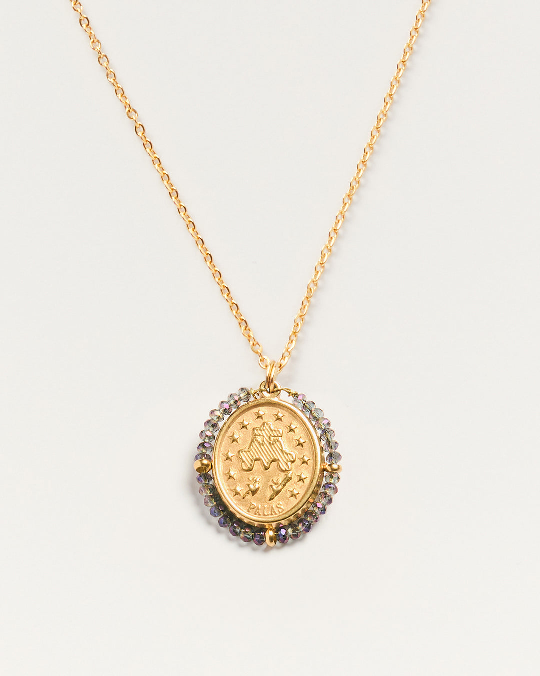 Santa Maria - Necklace Shiny Purple - Palas