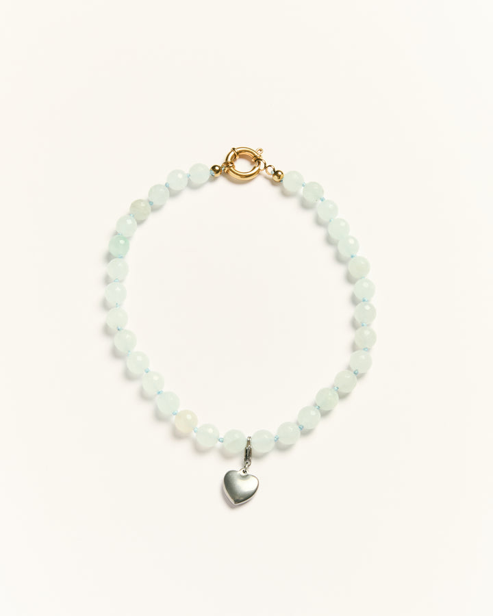 Stainless Heart - Choker &amp; Charms Set - Palas