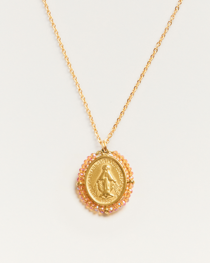 Santa Maria- Necklace Shiny Orange - Palas