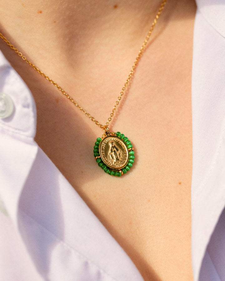 Santa Maria Precious - Necklace Leaf - Palas