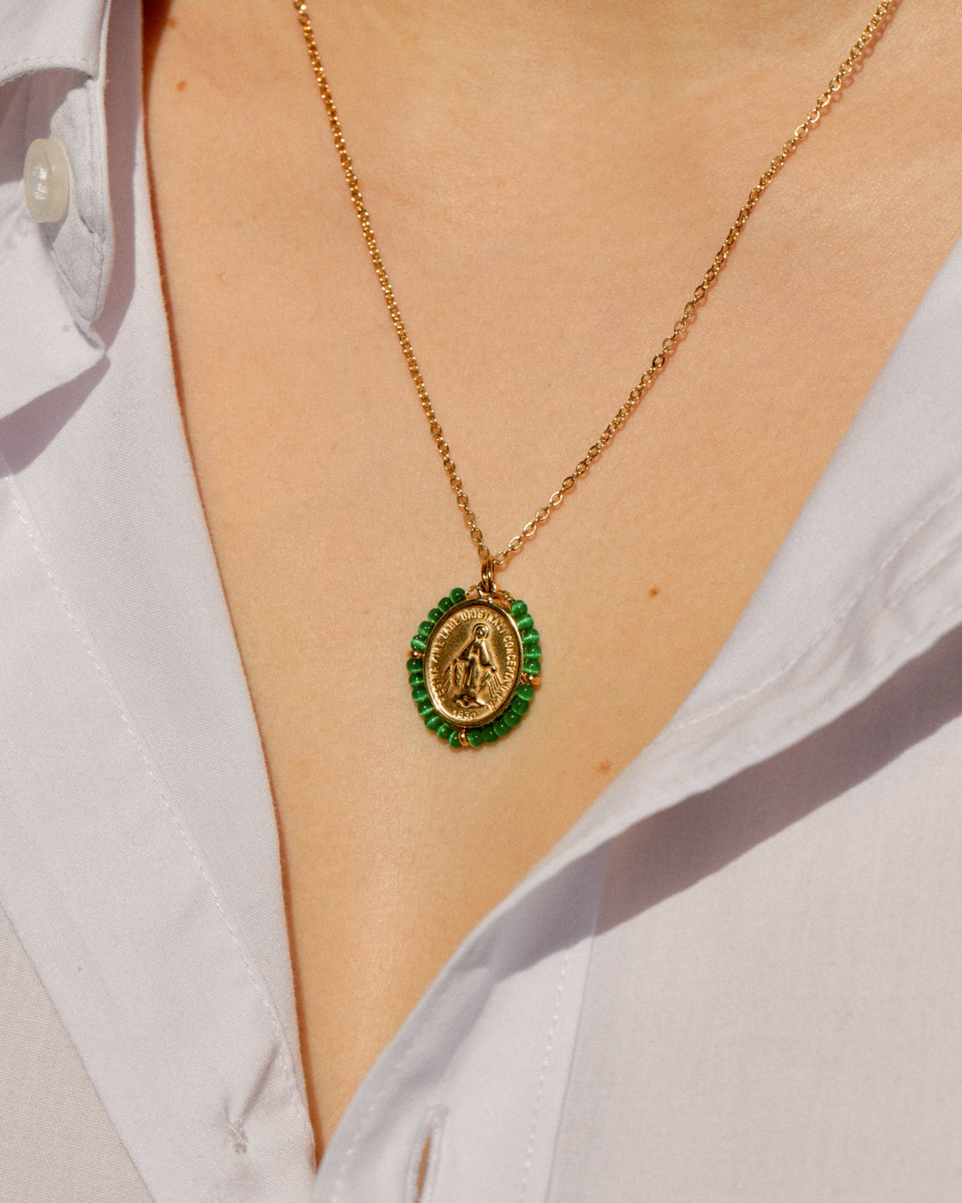 Santa Maria Precious - Necklace Leaf - Palas