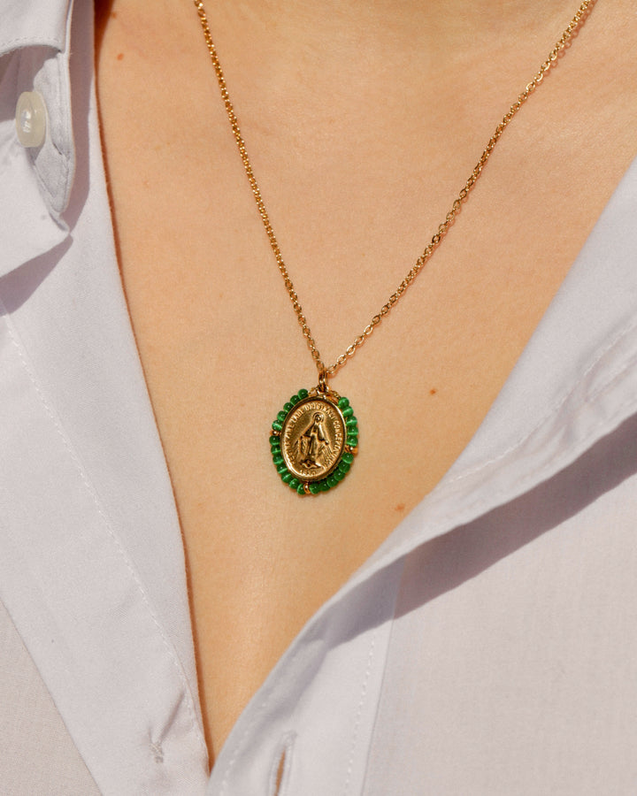 Santa Maria Precious - Necklace Leaf - Palas