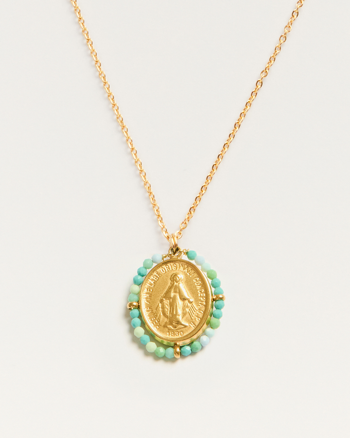Santa Maria - Necklace Mix Blue - Palas