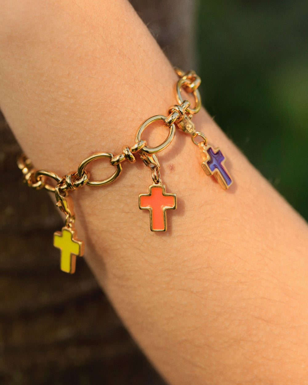 Cruz Amarelo - Charm - Palas