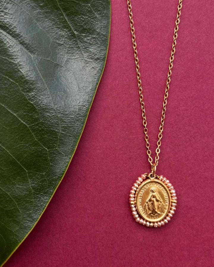 Santa Maria - Necklace Shiny Peach - Palas
