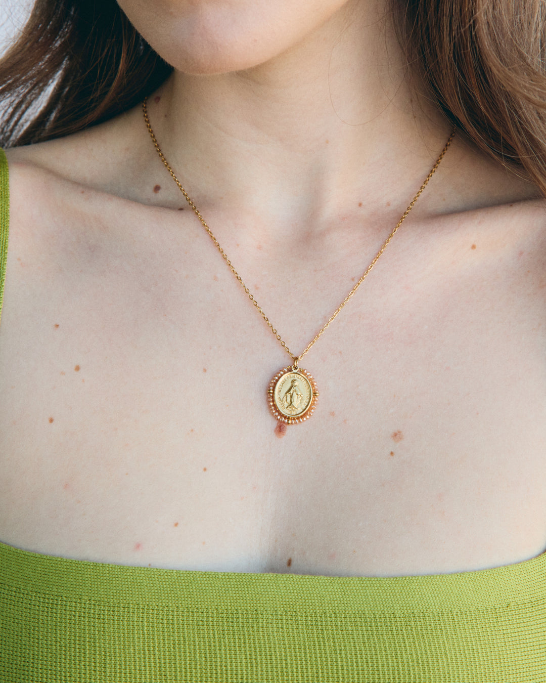 Santa Maria - Collier Shiny Peach