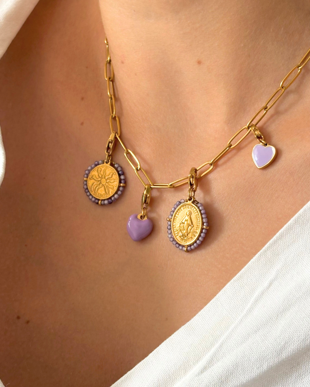 Coeur Dragée - Charm Lilac - Palas