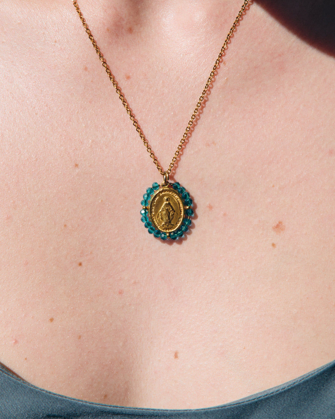 Santa Maria - Necklace Cerulean Blue