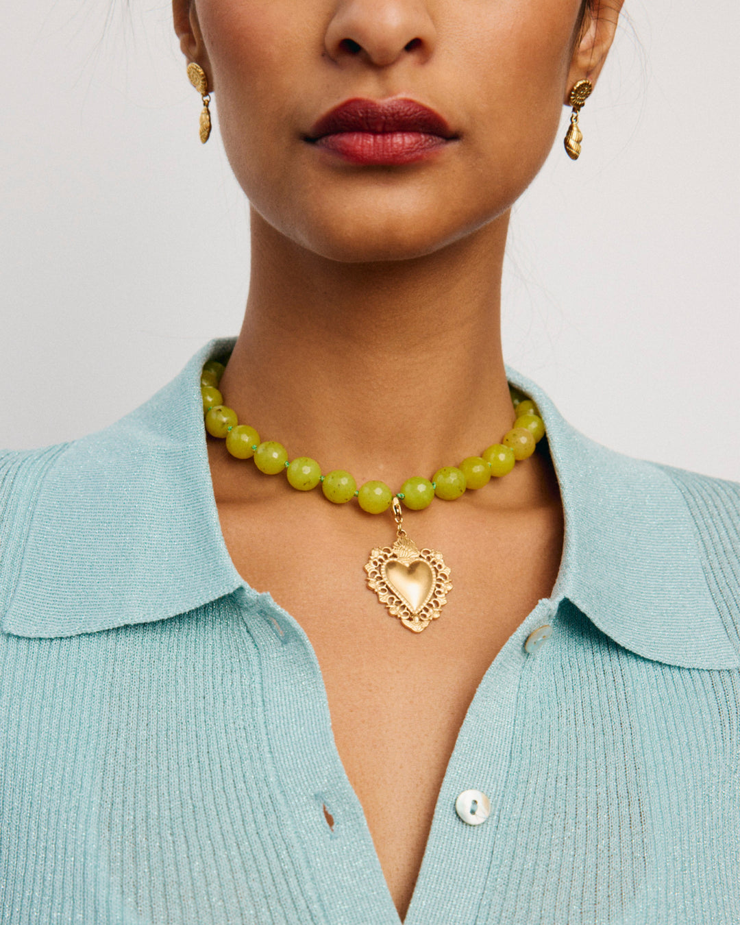 Capucine - Choker &amp; Charm Set - Palas