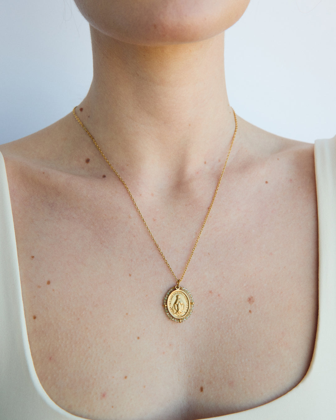 Santa Maria - Necklace Shiny Transparent