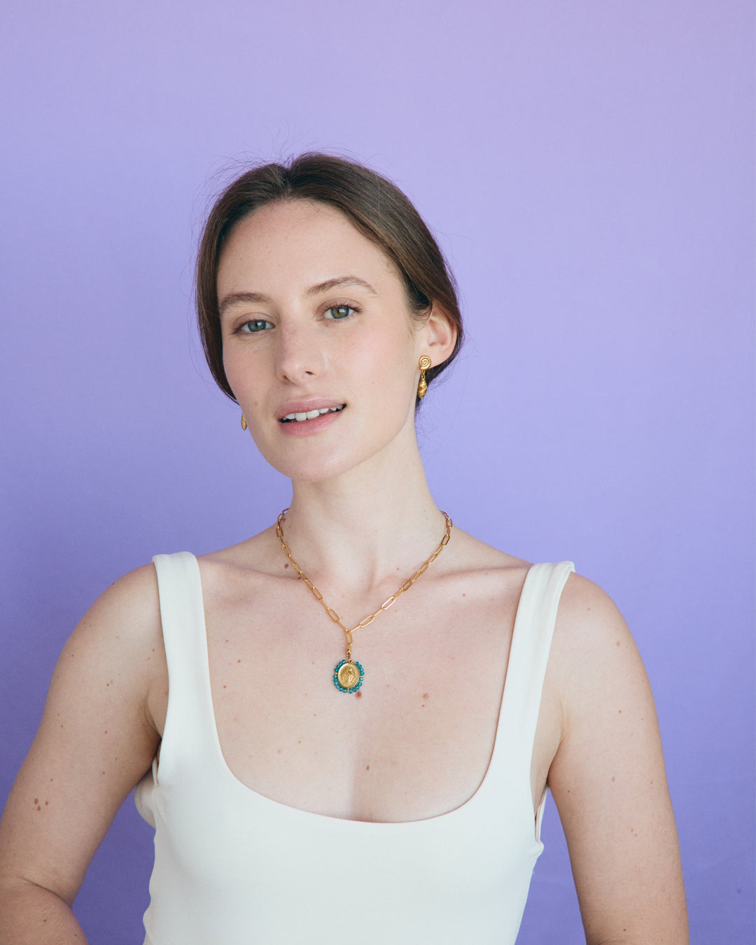 Santa Maria - Charm Cerulean Blue