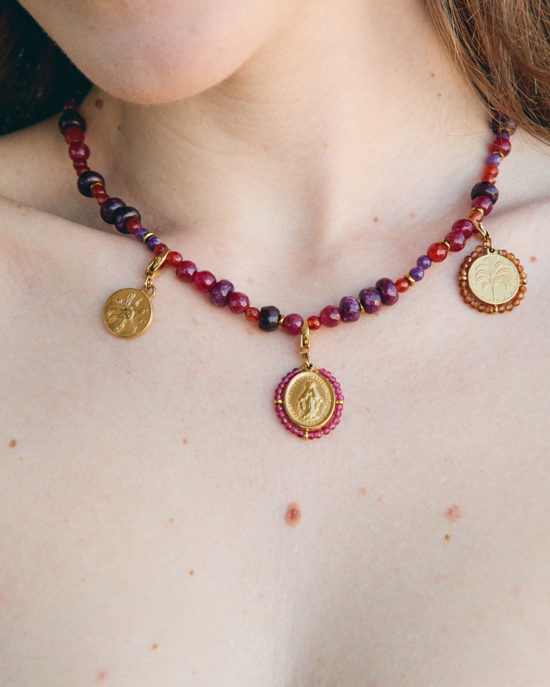 Madalena - Choker &amp; Charms Set