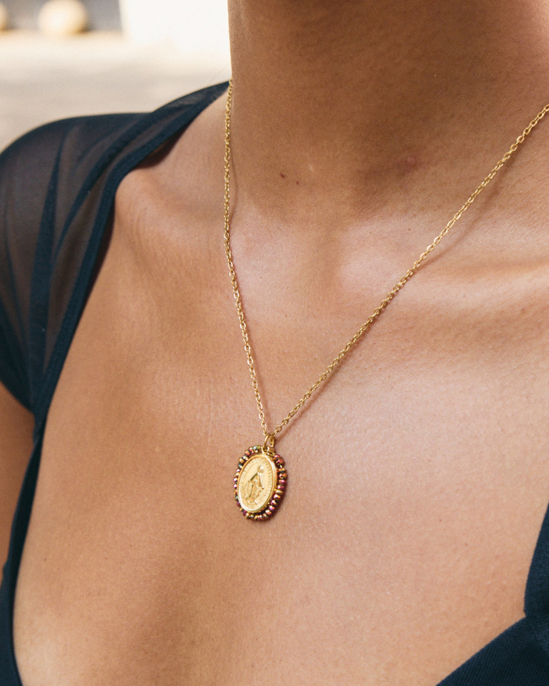 Santa Maria - Collier Shiny Ocre
