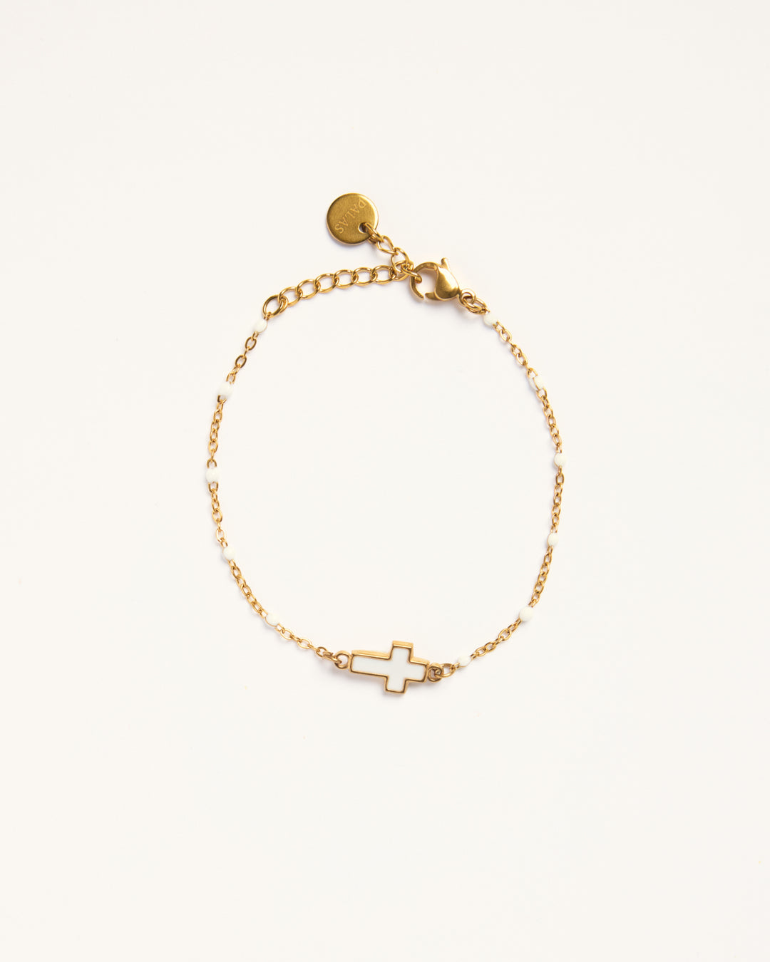 Bracelet Cruz Castelo - White - Palas