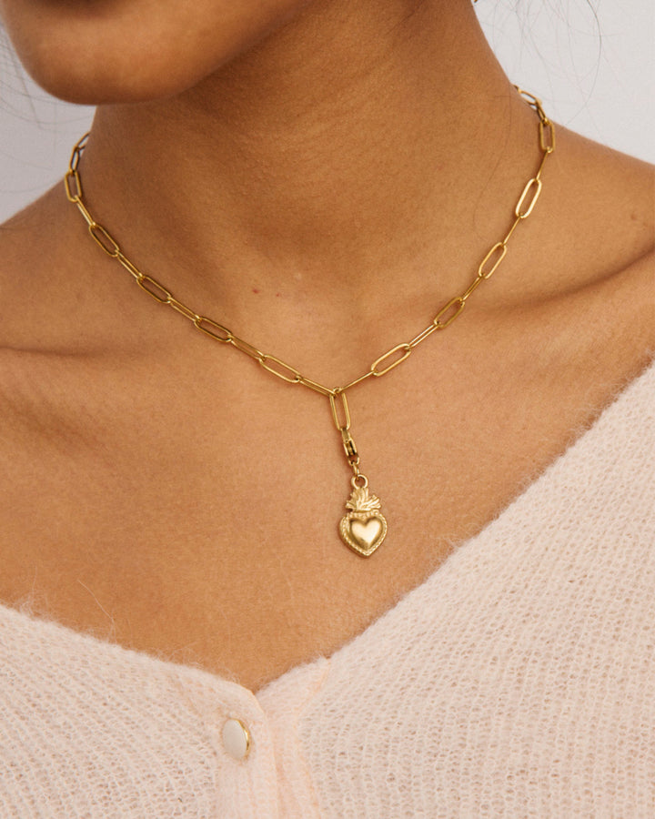 Helena - Choker &amp; Charm Set - Palas