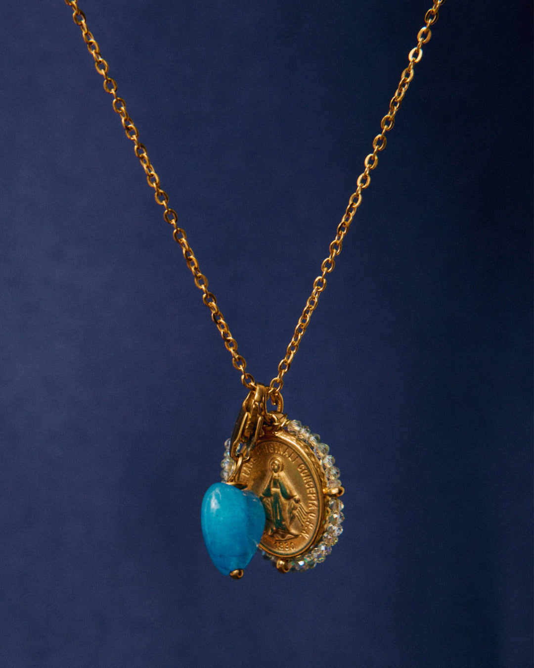 Caparica - Necklace &amp; Charm Set - Palas