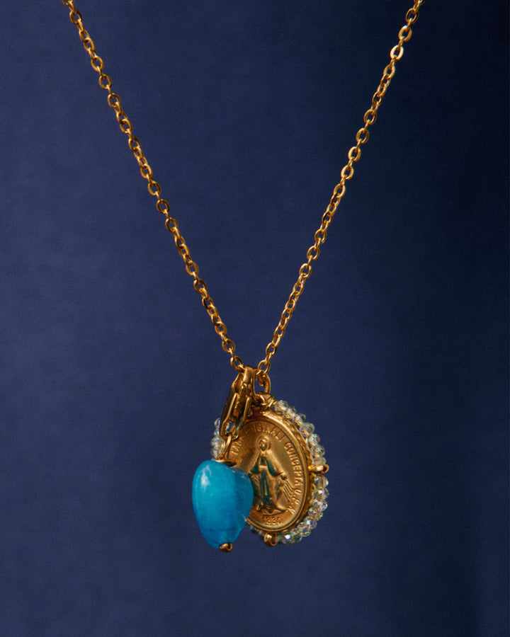 Caparica - Necklace &amp; Charm Set - Palas