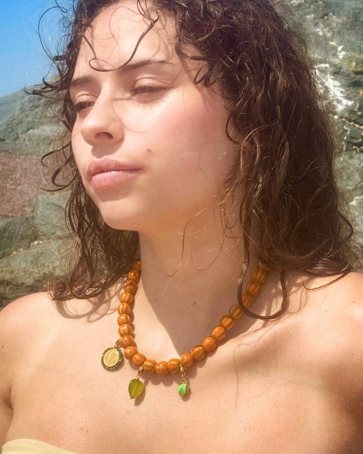 Indian Summer - Choker &amp; Charms Set - Palas
