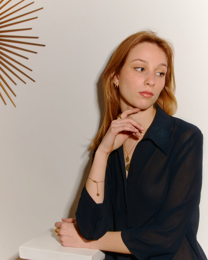 Andrea Hoop Earrings - Palas