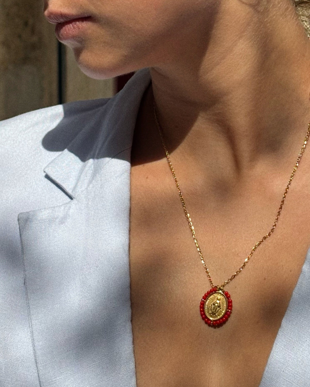 Santa Maria Precious - Necklace Spicy Red - Palas