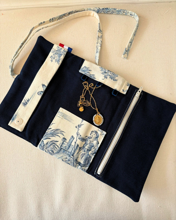 Jewellery pouch &amp; Santa Maria Necklace - Set - Palas