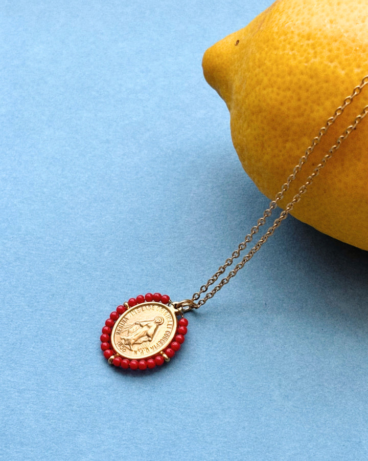 Santa Maria Precious - Necklace Spicy Red - Palas