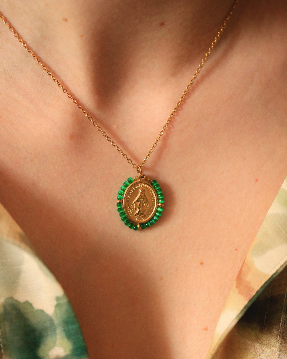 Santa Maria Precious - Necklace Leaf - Palas