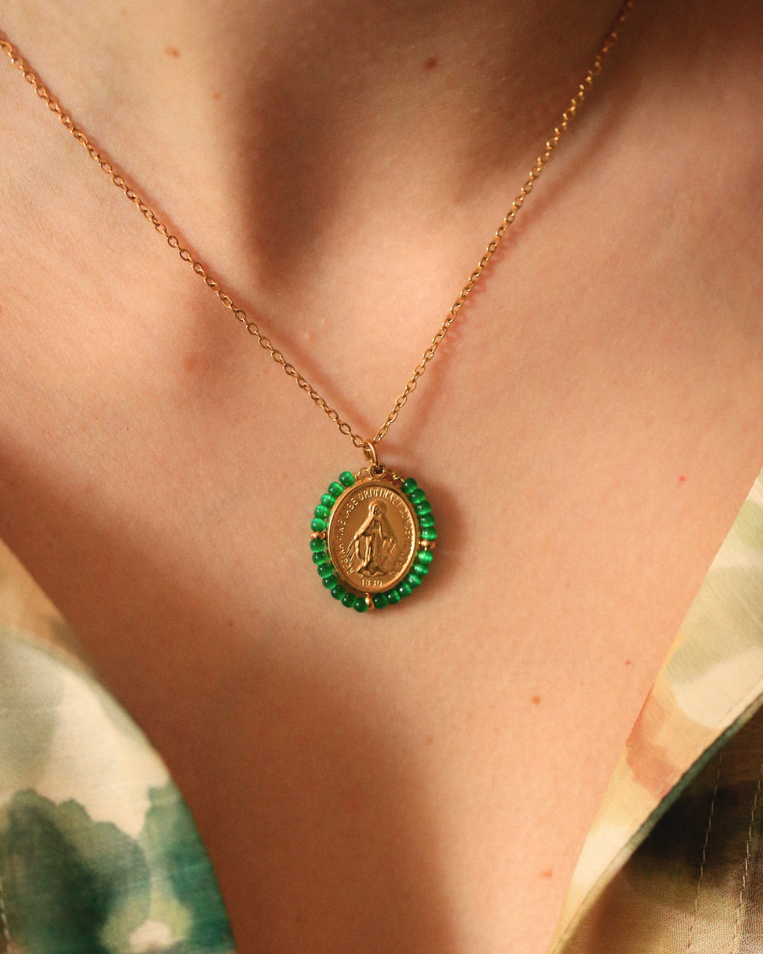 Santa Maria Precious - Necklace Leaf - Palas