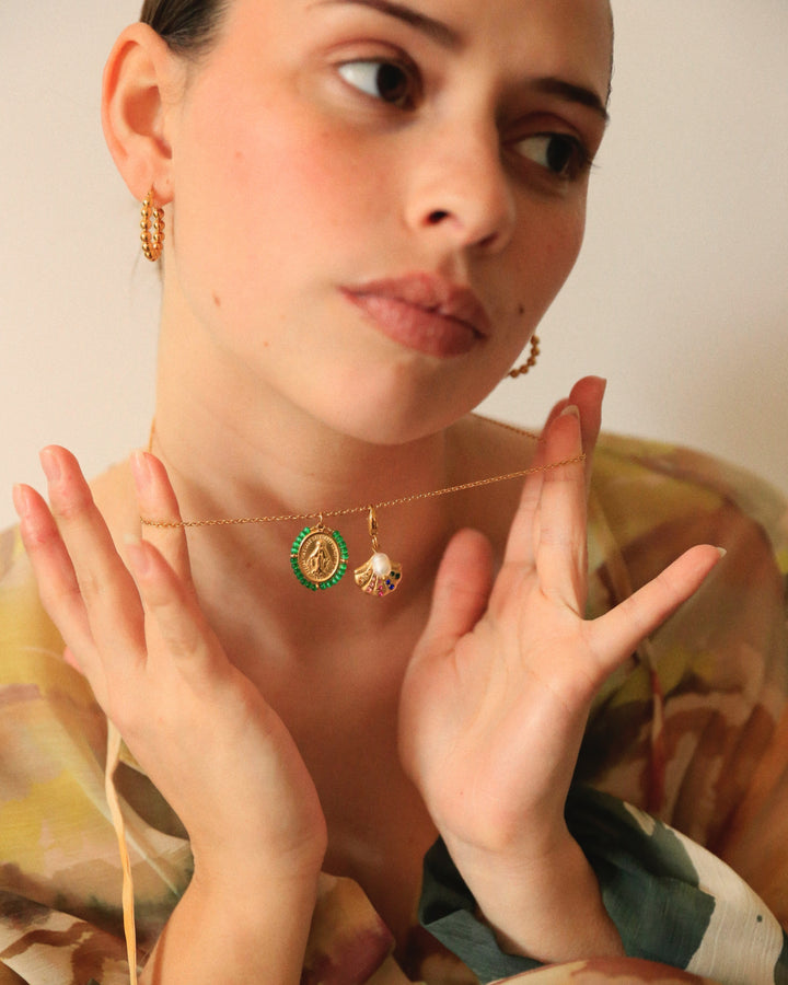 Santa Maria Precious - Necklace Leaf - Palas