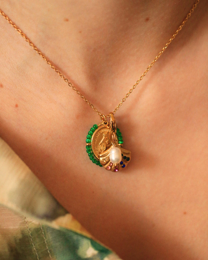 Santa Maria Precious - Necklace Leaf - Palas