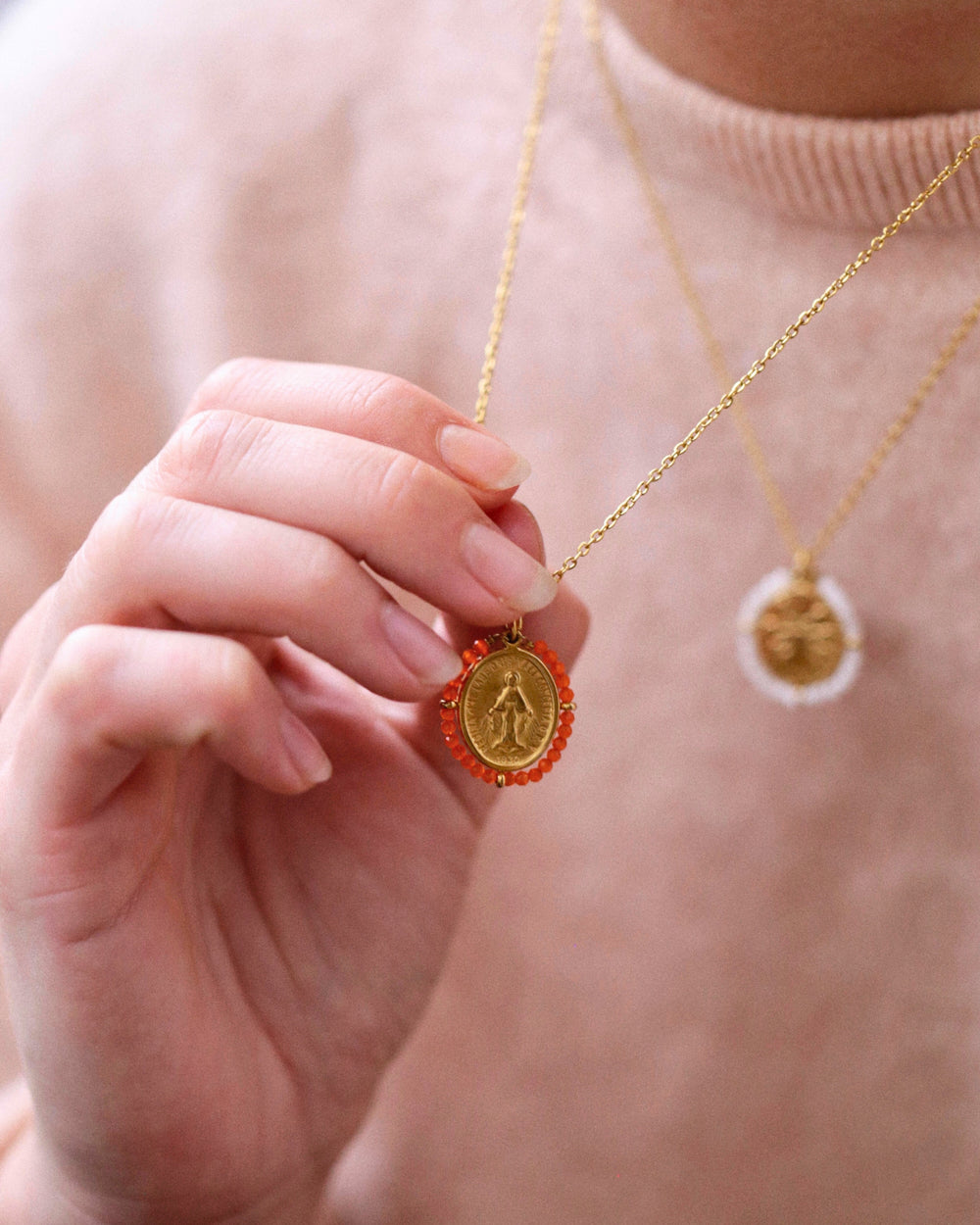 Santa Maria Precious - Necklace Orange - Palas