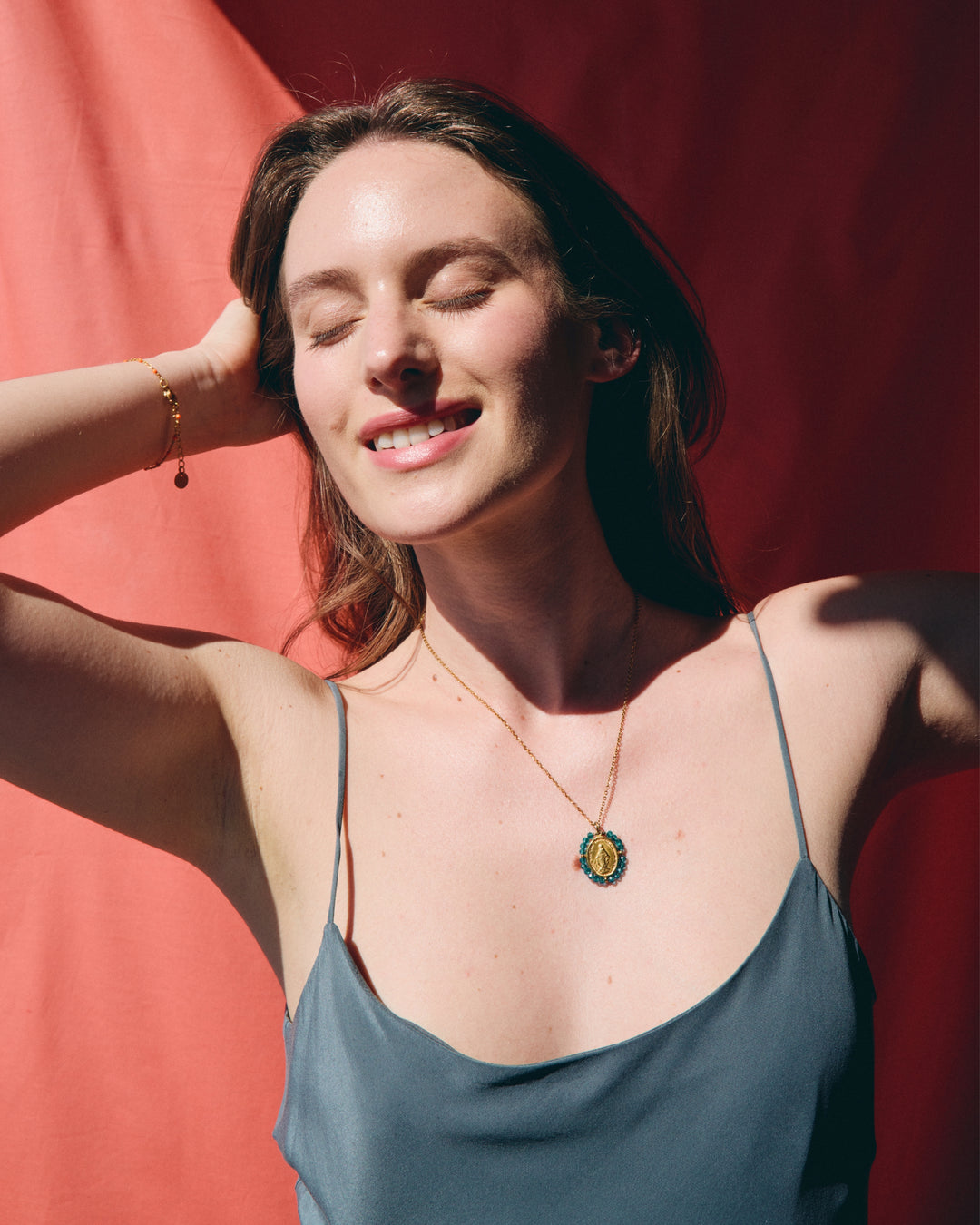Santa Maria - Necklace Cerulean Blue
