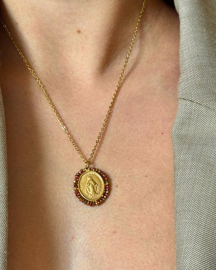 Santa Maria - Necklace Shiny Ocre - Palas