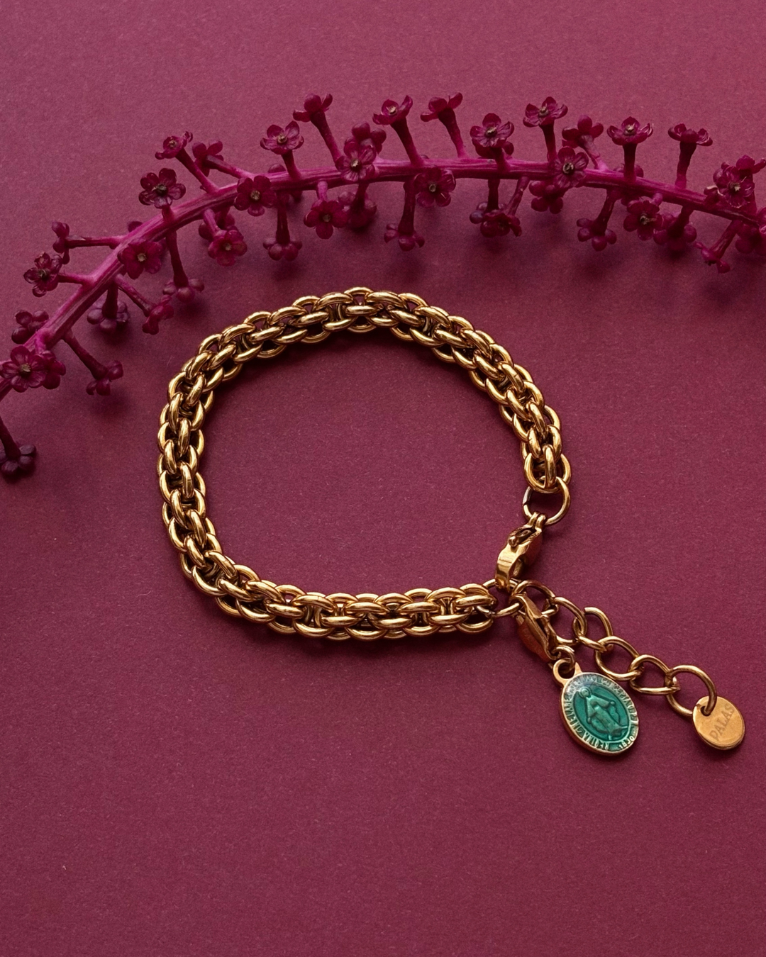 Brigitte Bracelet and Mini Madonne Charm - Set - Palas