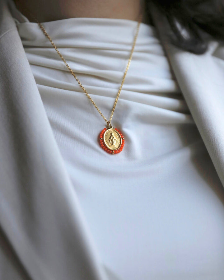 Santa Maria Precious - Necklace Orange - Palas
