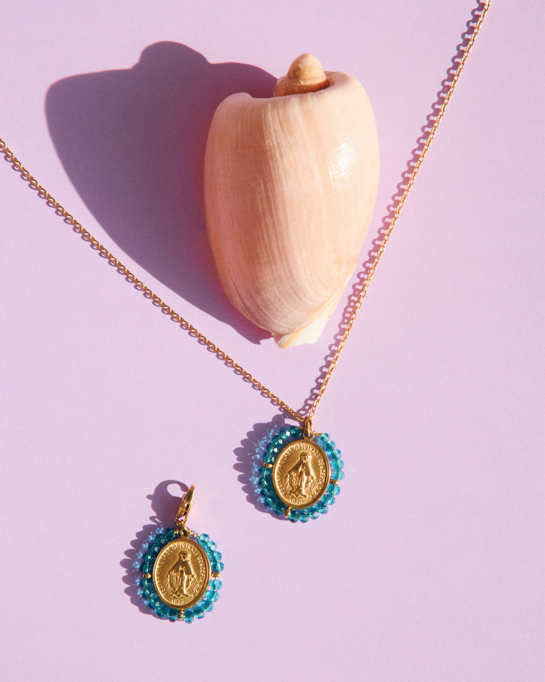 Santa Maria - Charm Cerulean Blue