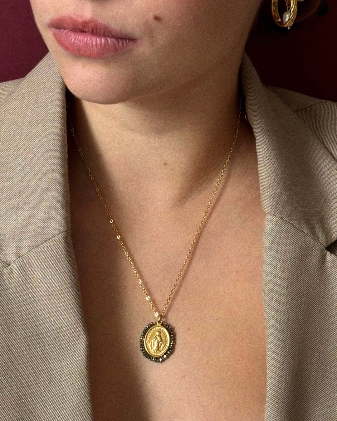 Santa Maria - Necklace Shiny Lime - Palas