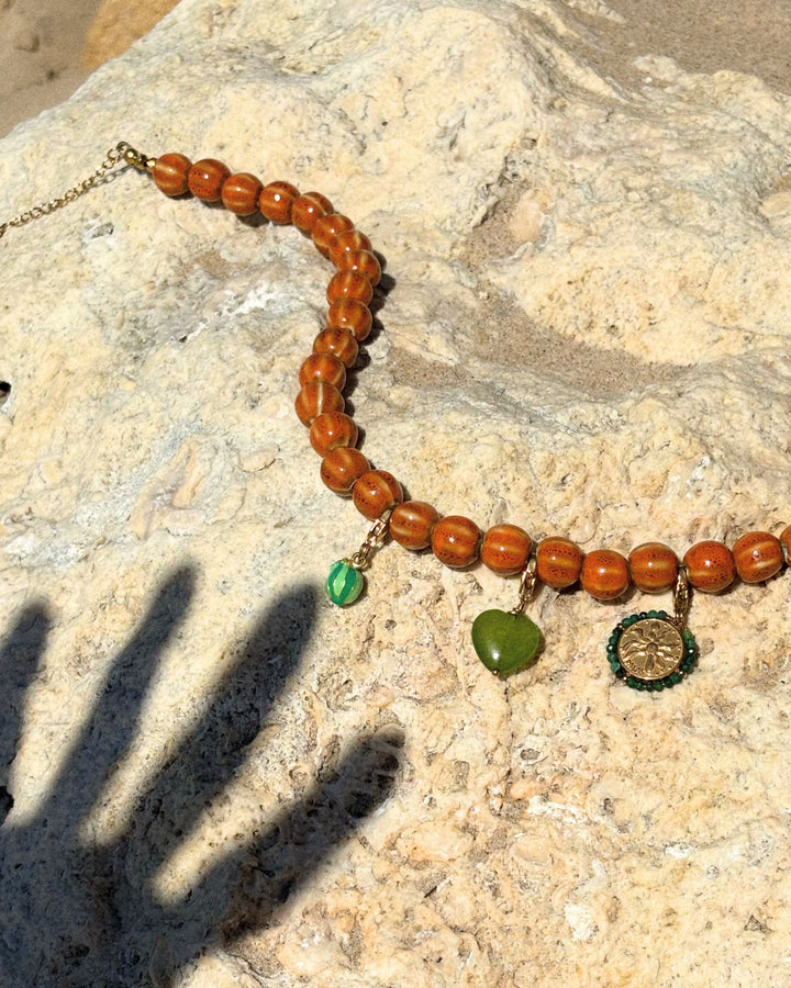 Indian Summer - Choker &amp; Charms Set - Palas