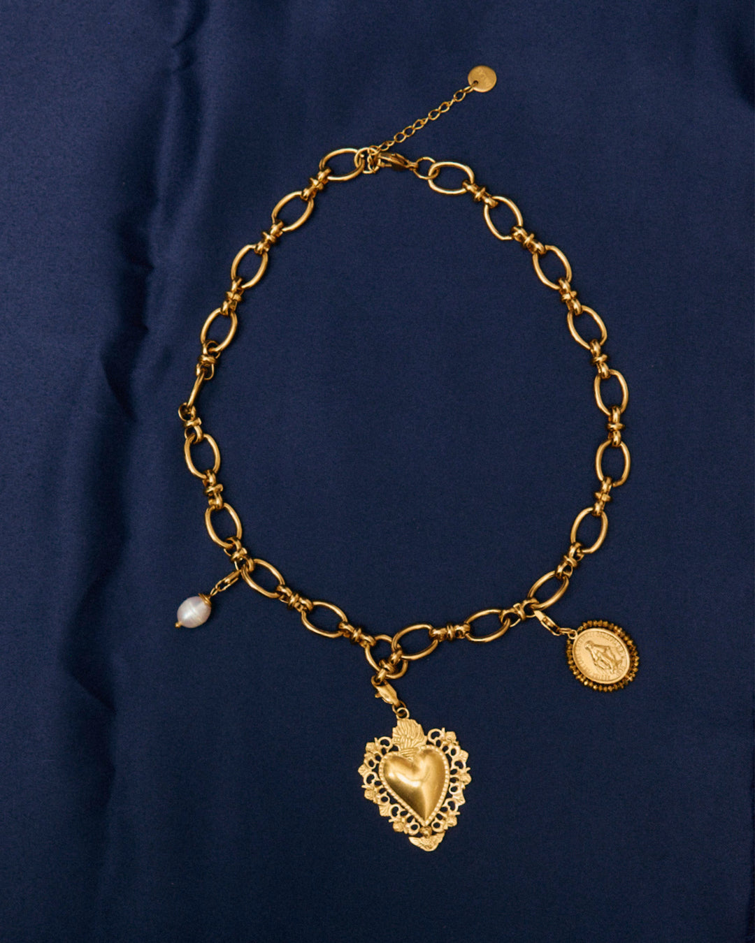 Heart Full of Love - Choker &amp; Charms Set - Palas
